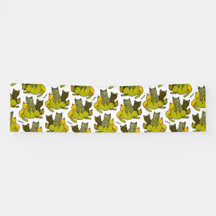 Olive kittens spandoek