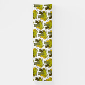 Olive kittens spandoek (Verticaal)