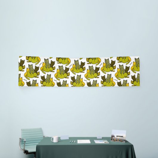 Olive kittens spandoek (Beurs)