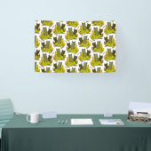 Olive kittens spandoek (Beurs)