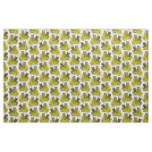 Olive kittens stof (Fat Quarter)