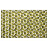 Olive kittens stof (Fat Quarter)