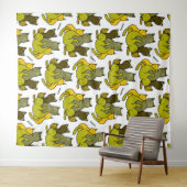 Olive kittens wandkleed (In Situ (horizontaal))