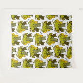 Olive kittens wandkleed (Voorkant (horizontaal))