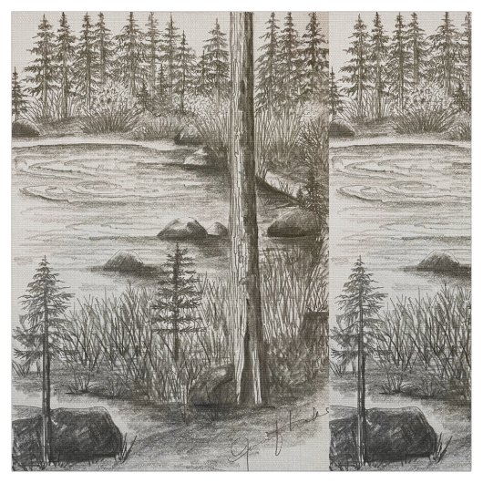 Olive Lake Stof (Swatch)