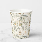 Olive & Lantern Islamic Party Cups Papieren Bekers (Links)