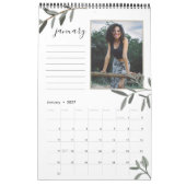 Olive Leaf | 12 Fotokalender met notities Kalender (Jan 2027)
