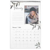 Olive Leaf | 12 Fotokalender met notities Kalender (Feb 2026)