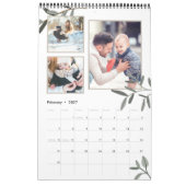 Olive Leaf | 36 Foto gepersonaliseerd Kalender (Feb 2027)