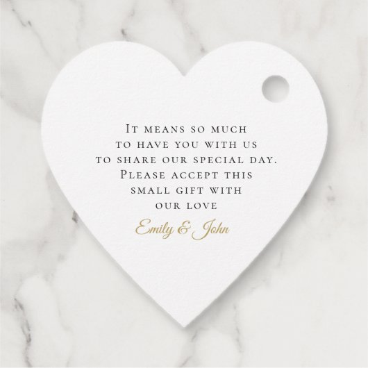 Olive Leaf/Script/namen/bericht/bruiloft dank u Bedankjes Labels (Achterkant)