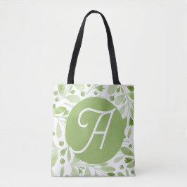 Olive Leaves Tote Bag