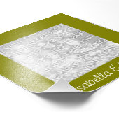 Olive Lijst Foto Foto Afdruk (Hoek)