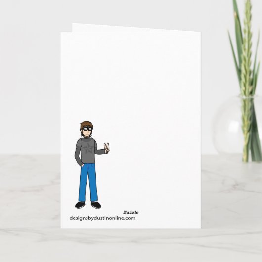 Olive, mama, Moederdag Kaart (Achterkant)