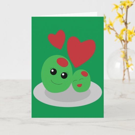 Olive, mama, Moederdag Kaart (Gele Bloem)