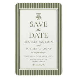 Olive Martini Tini Bit Closer Save the Date Magneet