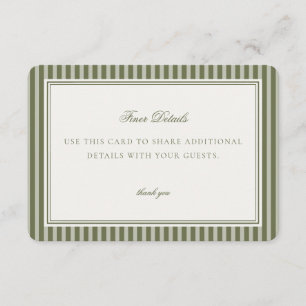 Olive Martini Tini Iets Dichterbij Details Kaart I