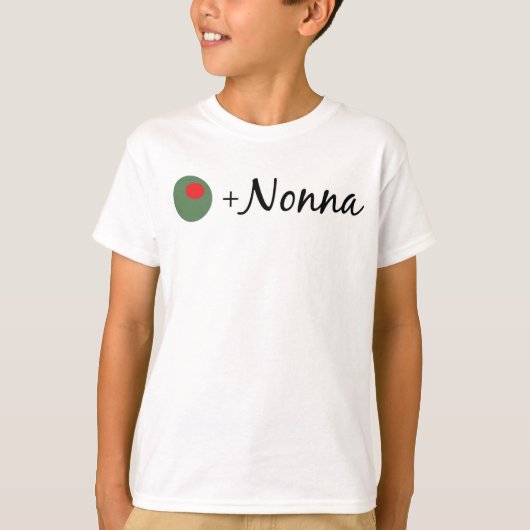 Olive Nonna T-shirt (Voorkant)