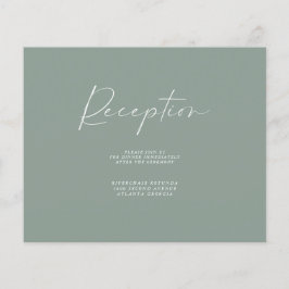 Olive-ontvangstinformatie Invoegen |Begrotingsbroc Flyer