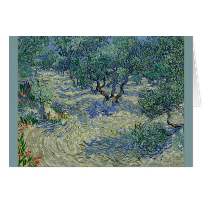 Olive Orchard van Vincent Van Gogh (Voorkant Horizontaal)
