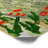 Olive Orchard, Vincent van Gogh Poster (Hoek)