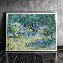Olive Orchard, Vincent van Gogh Poster