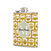 Olive Ownership Custom Monogram Heupfles (Links)