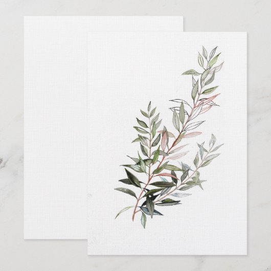 Olive Palestine Card Kaart (Voorkant / Achterkant)