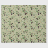 Olive Patterned Wrapping Paper Cadeaupapier (Vlak)