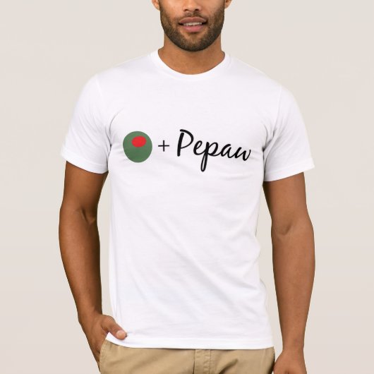 Olive Pepaw T-shirt (Voorkant)