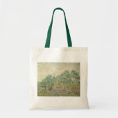 Olive Picking door Vincent van Gogh,  kunst Tote Bag (Voorkant)