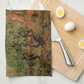 Olive Picking door Vincent van Gogh Theedoek (Quarter Fold)