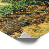 Olive Picking Van Gogh Fine Art Poster (Hoek)