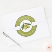 Olive Pickle Label (Envelop)