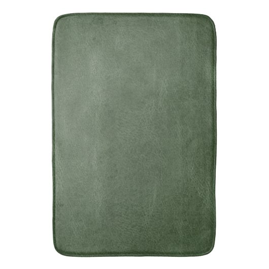 Olive Pistache Groene Kerst Textuur Badmat (Voorkant Verticaal)