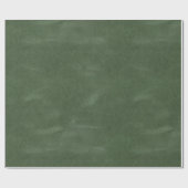 Olive Pistache Groene Kerst Textuur Cadeaupapier (Vlak)