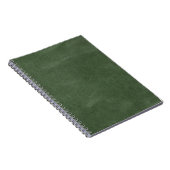 Olive Pistache Groene Kerst Textuur Notitieboek (Rechterzijde)
