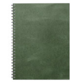 Olive Pistache Groene Kerst Textuur Notitieboek (Voorkant)