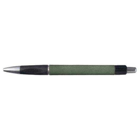 Olive Pistache Groene Kerst Textuur Pen (Voorkant)