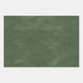 Olive Pistachio Mint Groene Kerstboom Textuur Inpakpapier Vel (Voorkant)