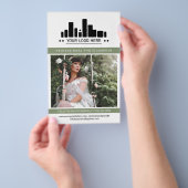 Olive Professionele Fotograaf Logo Grote Foto Flyer (Hand)