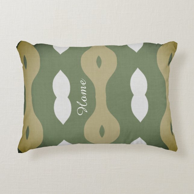 Olive Rhythm Nordic Atelier  Accent Kussen (Voorkant)