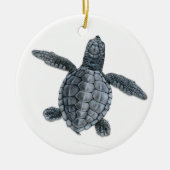 Olive Ridley Zee Turtle Hatchling Ornament (Voorkant)