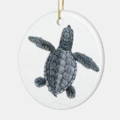 Olive Ridley Zee Turtle Hatchling Ornament (Links)