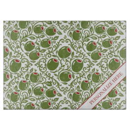 Olive Rustic Farmhouse French Country Recipe Snijplank