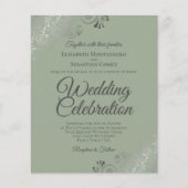 Olive & Sage Frilly BUDGET Weddenschap (Voorkant)