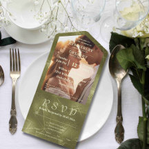 Olive Sage Green Shimmer Line Achtergrondfoto