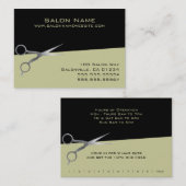 Olive Salon Business en Punch Cards Klantenkaartje (Voorkant / Achterkant)