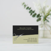 Olive Salon Business en Punch Cards Klantenkaartje (Staand voorkant)