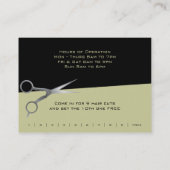 Olive Salon Business en Punch Cards Klantenkaartje (Achterkant)