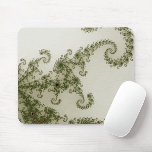 Olive Smoke Mousepad Muismat (Met muis)